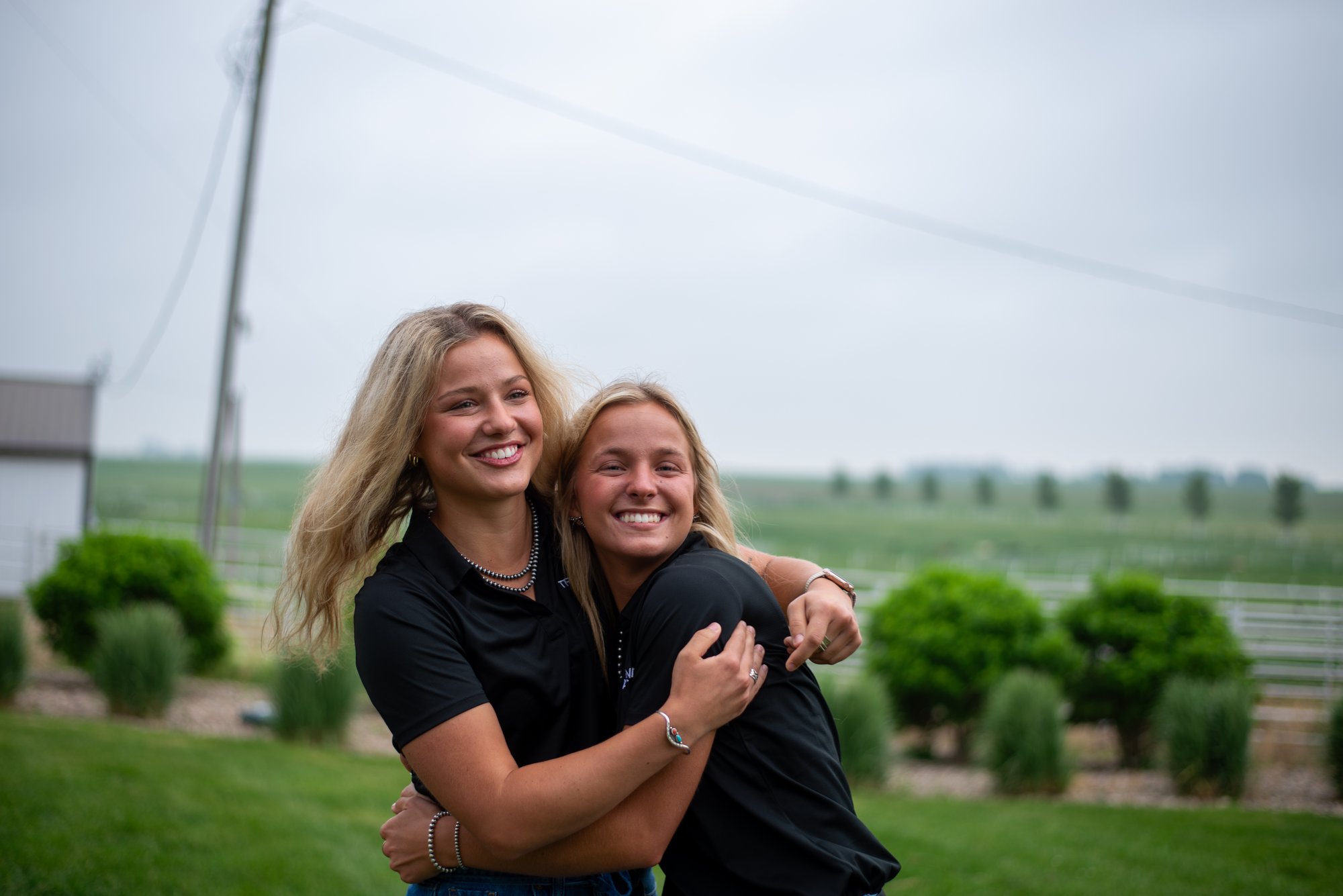 interns hugging each other