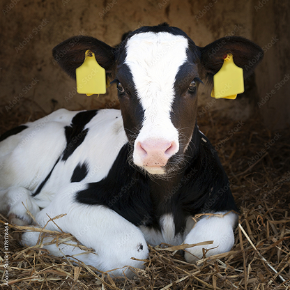 baby calf ear tag